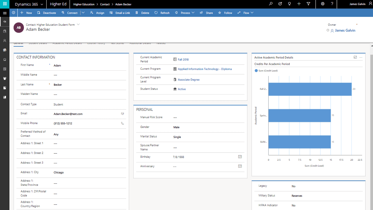 ms dynamics 365 for higher education - manage student life cycle