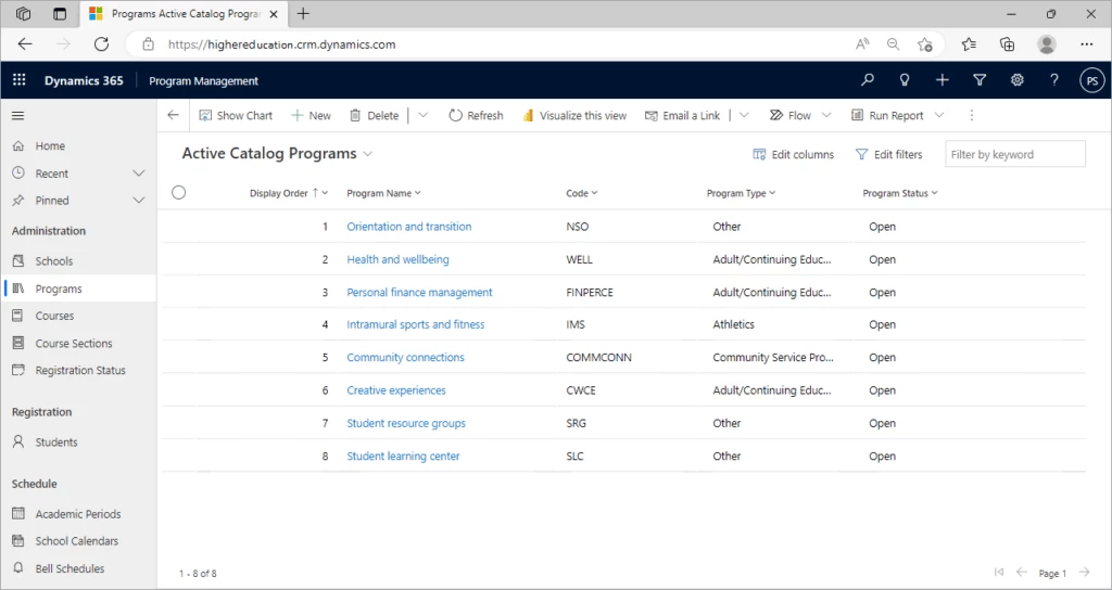ms dynamics 365 for higher education - key product highlights