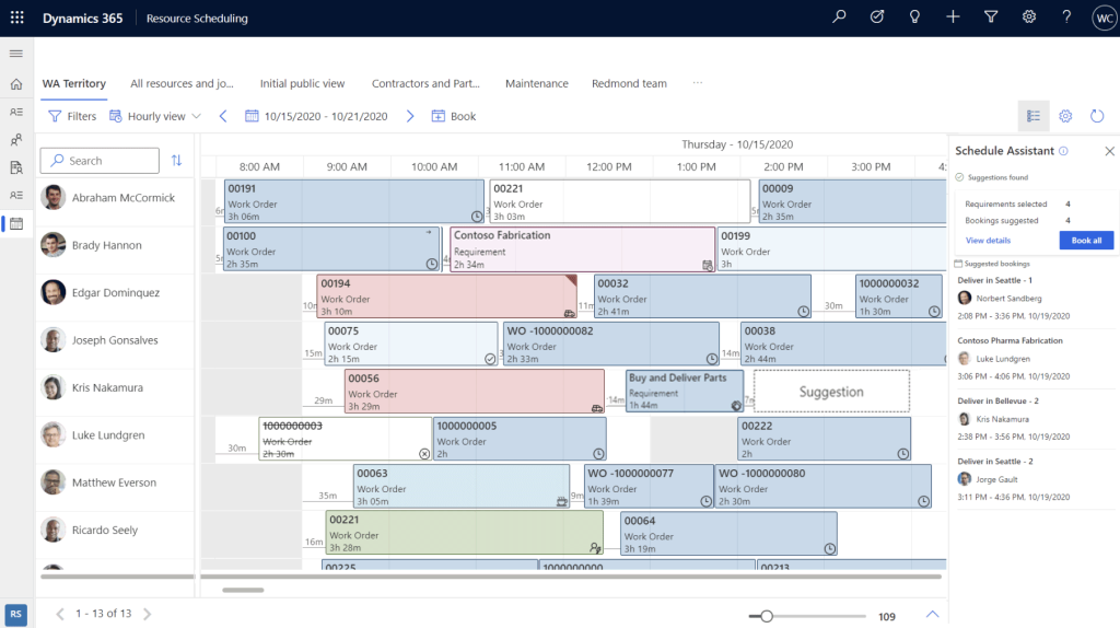 ms dynamics 365 for customer relationships management - field service